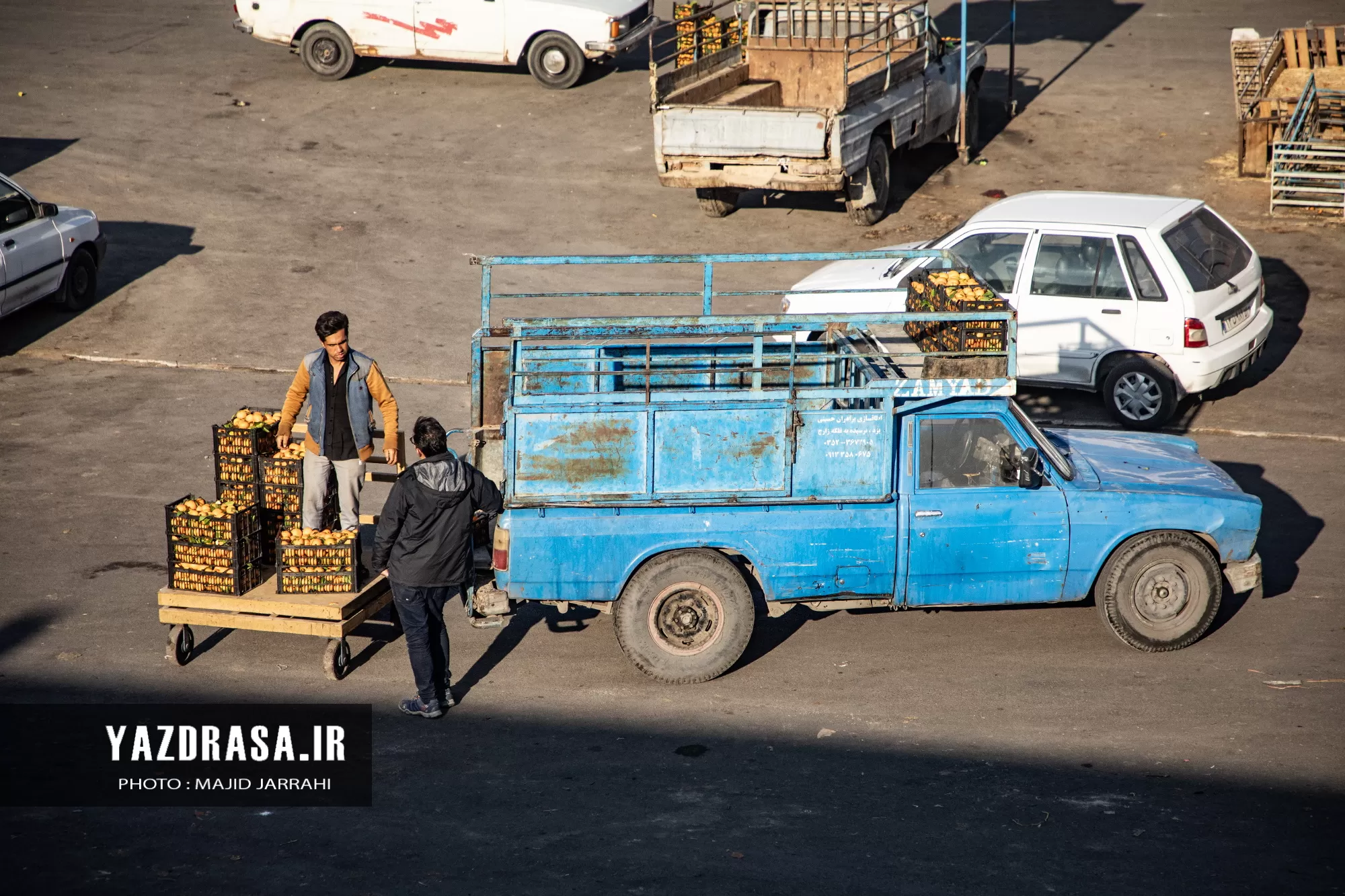 یک روز با میدان‌داران تره‌بار شاهدیه