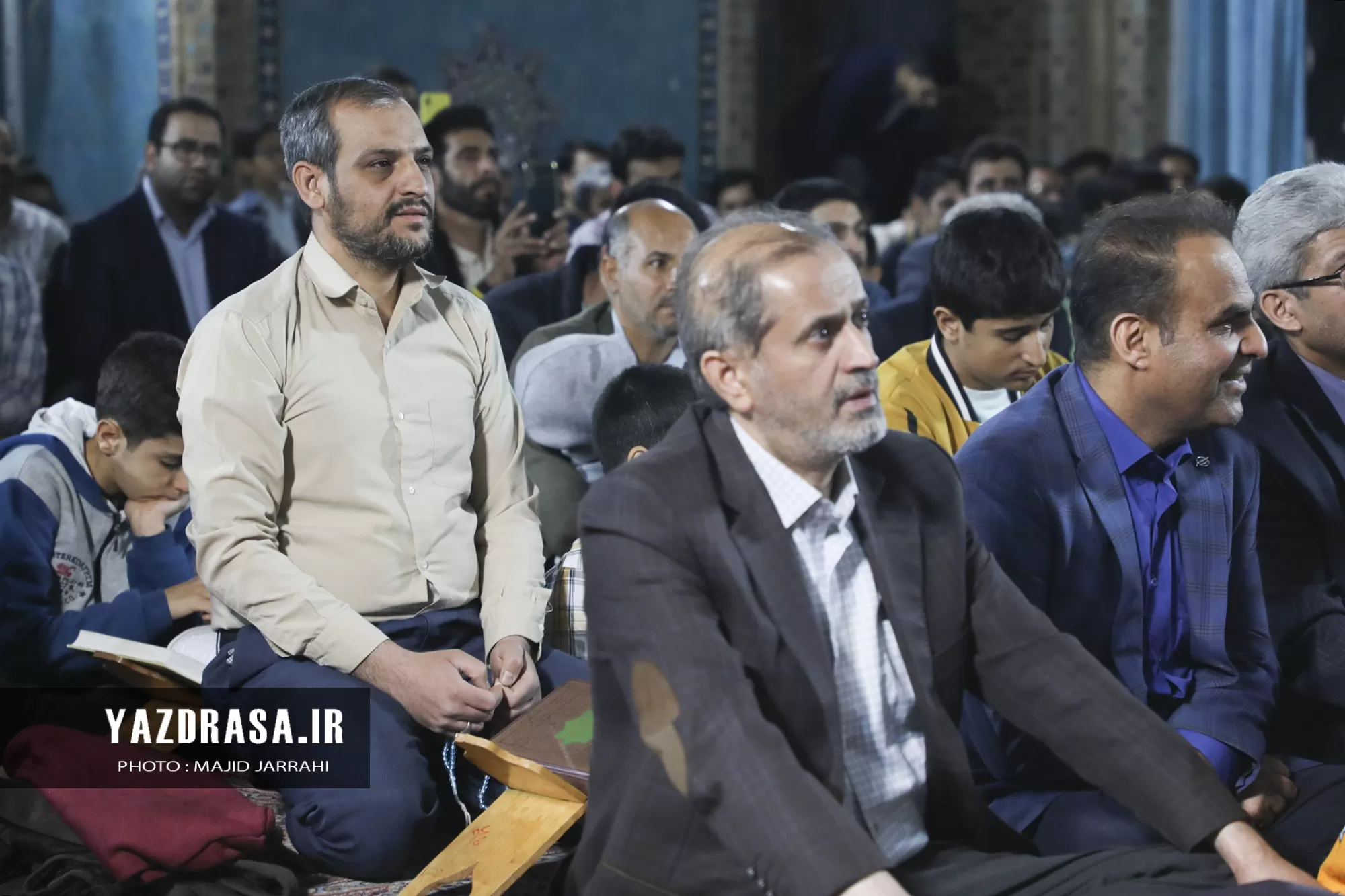 محفل انس با قرآن در مسجد جامع یزد