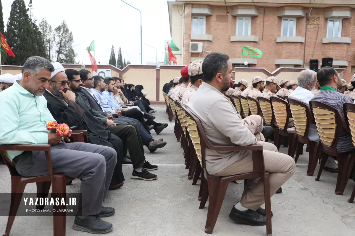 یزد به عطر شهید گمنام آکنده شد