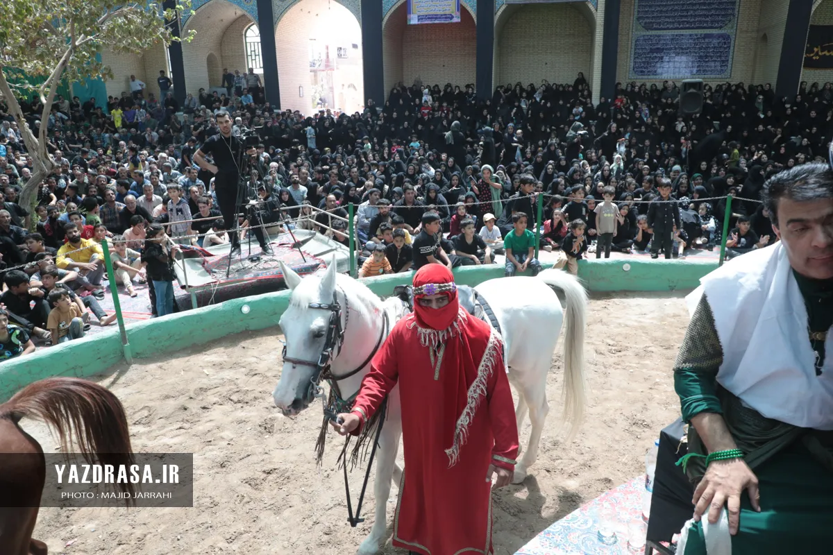 برگزاری آئین سنتی دهه آخر صفر روستای توت اردکان