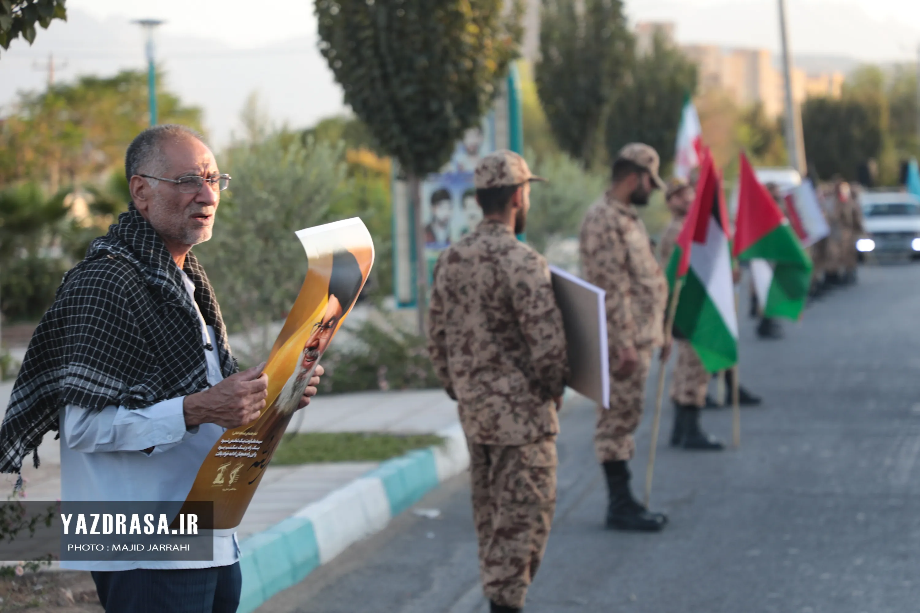 یزدی‌ها امروز غوغا به پا کردند